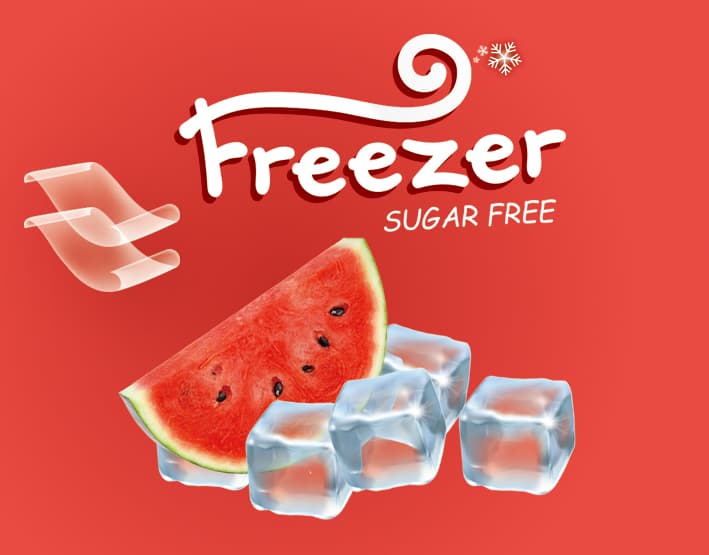 Freezer მენთოლის ფირფიტები - საზამთრო (24 ცალი)