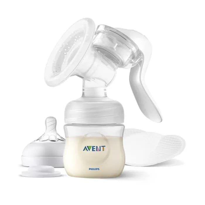 "Avent" SCF430/01 რძის საწველი ტუმბო ხელის (დაზიანებული შეფუთვა)