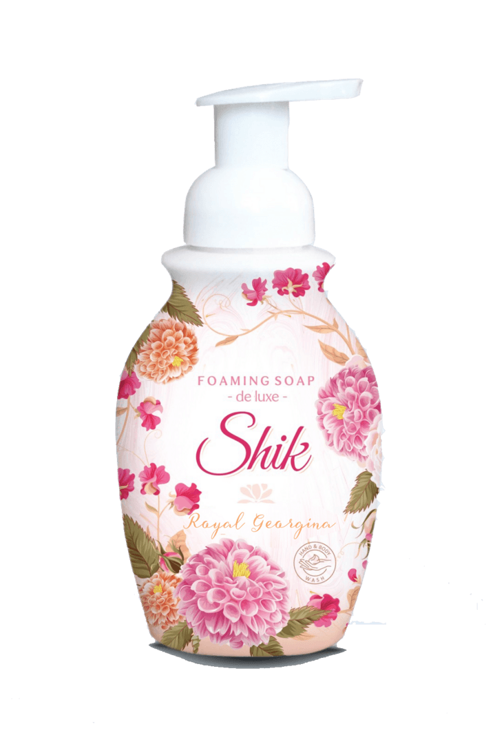 "შიკი" ქაფ-საპონი DELUX სამეფო ჯორჯინა 500გ