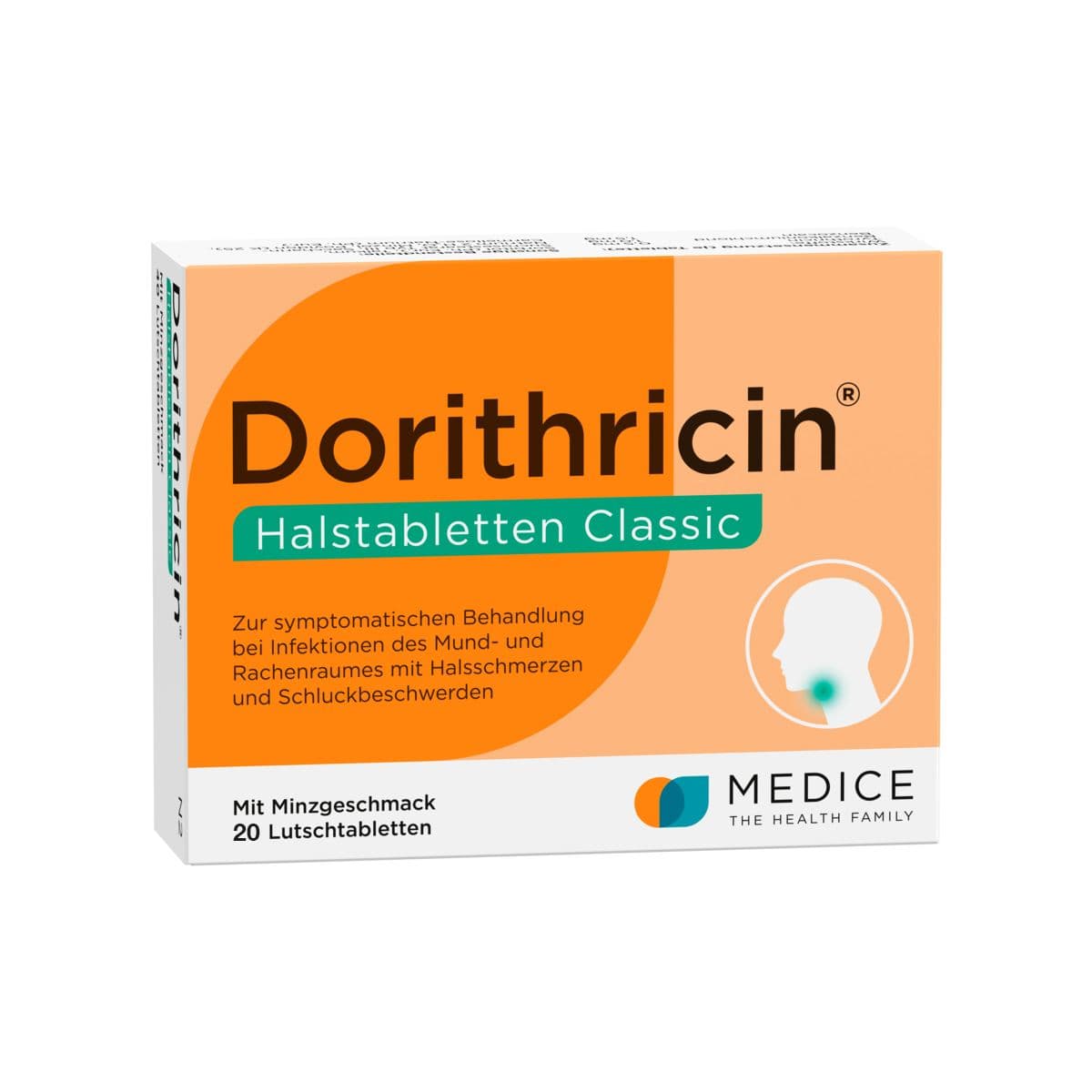 დორიტრიცინი - Doritricin 20 ტაბლეტი