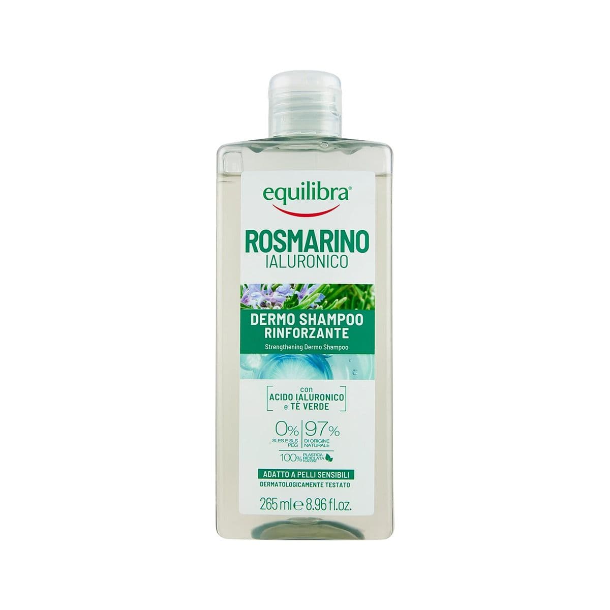 როზმარინის შამპუნი 265მლ 9731 ექვილიბრა - Equilibra