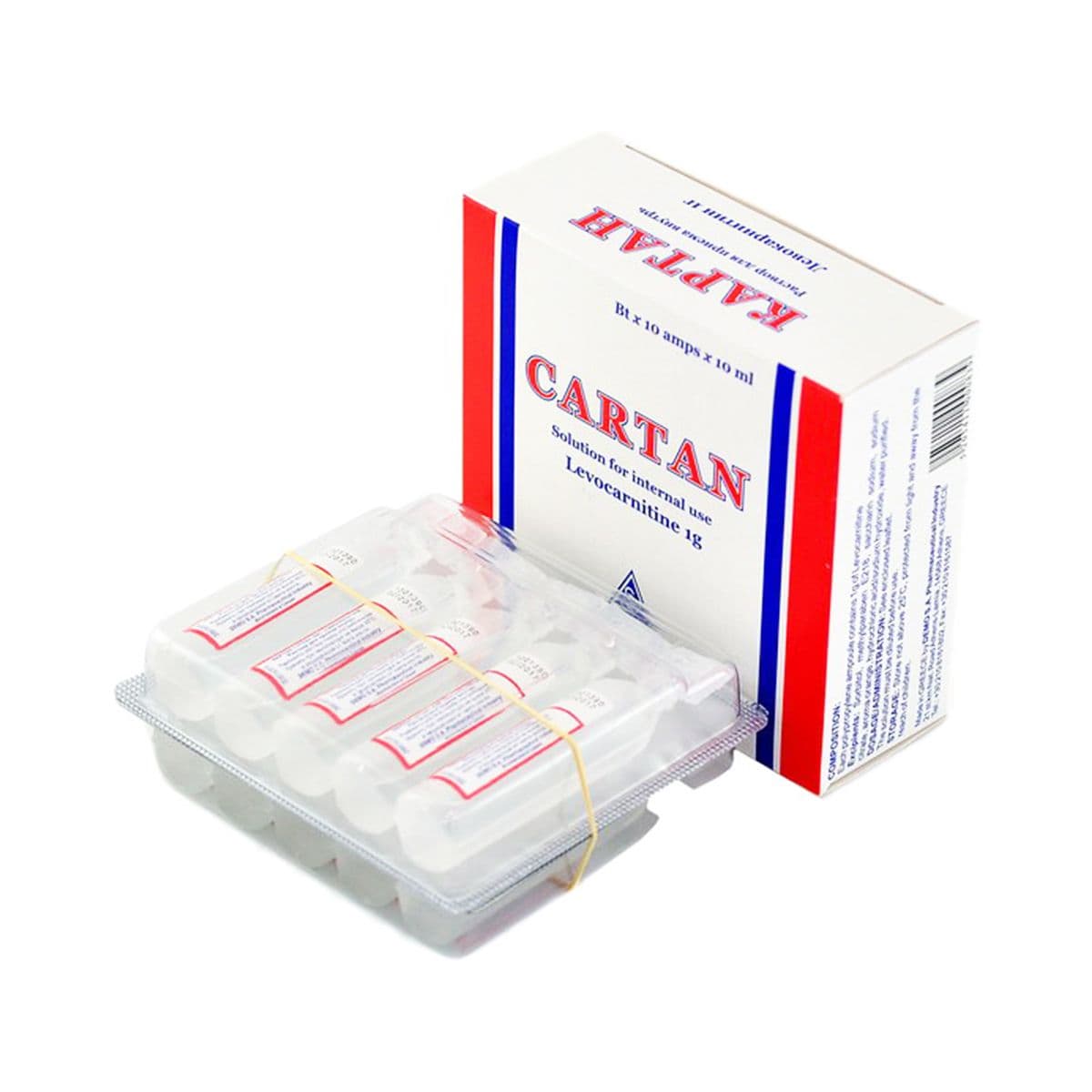 კარტანი - Cartan 10მლ. 10 ფლაკონი.