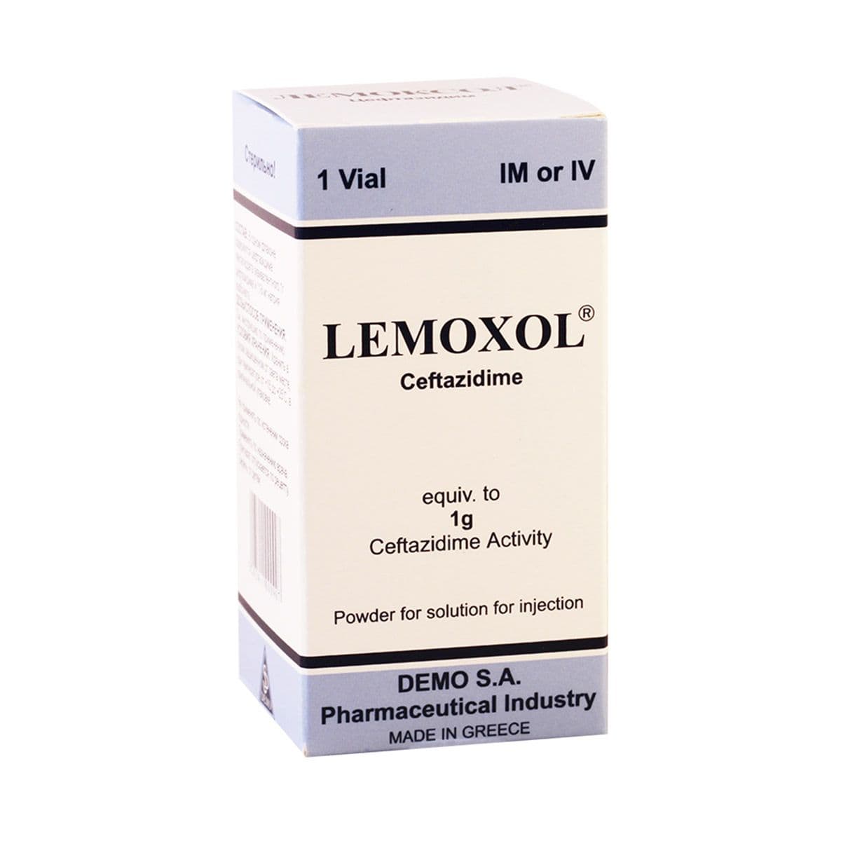 ლემოქსოლი - Lemoxol 1გრ. ვენის და კუნთის 1 ფლაკონი