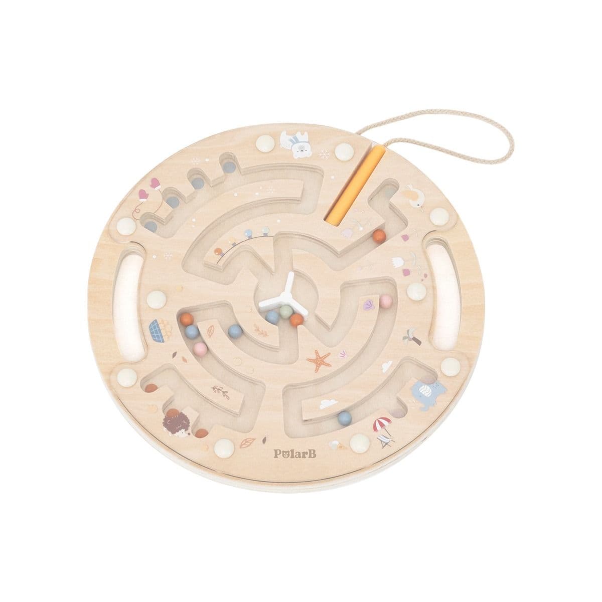 ხის მაგნიტური ლაბირინთი 2834 პოლარ ბი - Polar B
