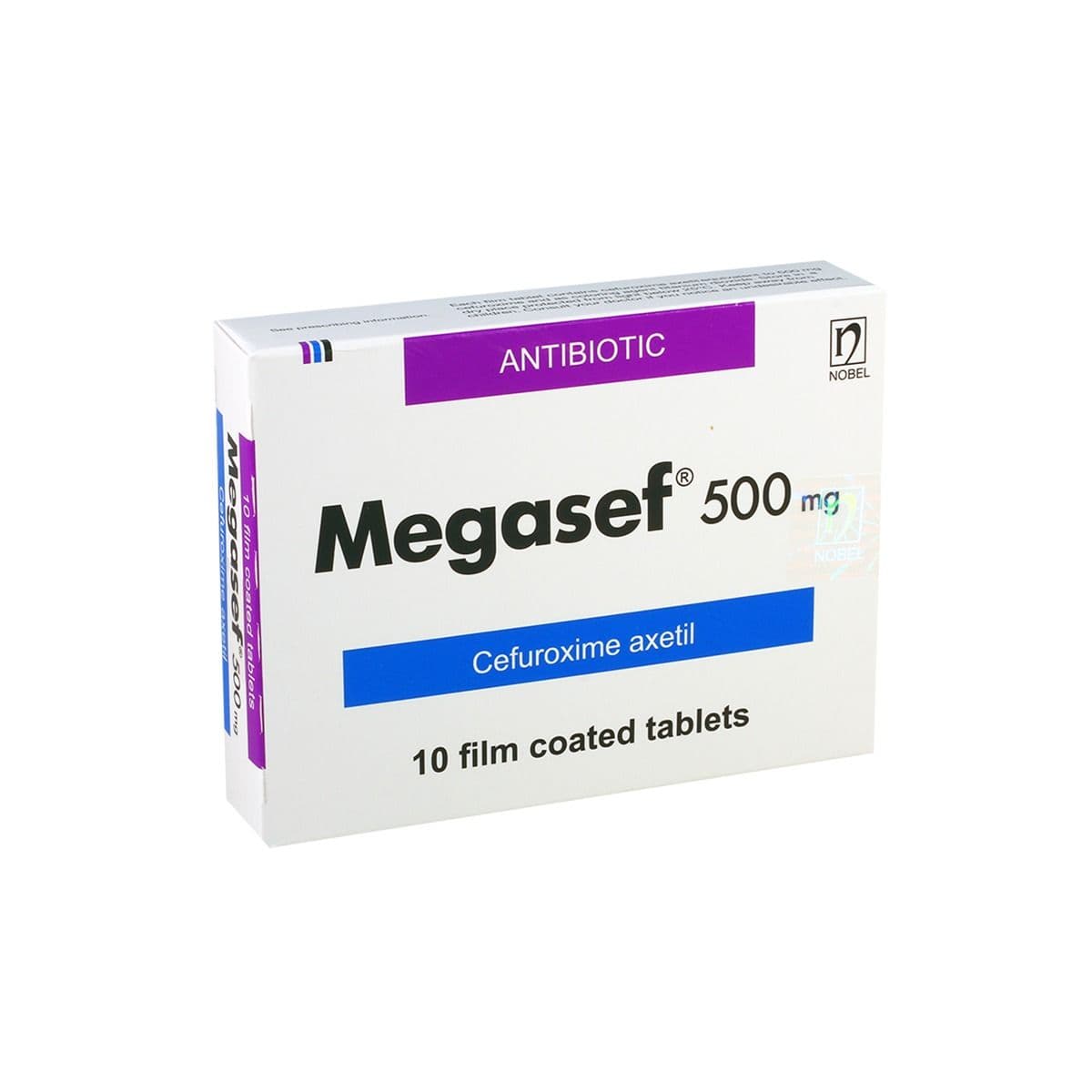 მეგასეფი - Megasef ტაბ 500მგ N10