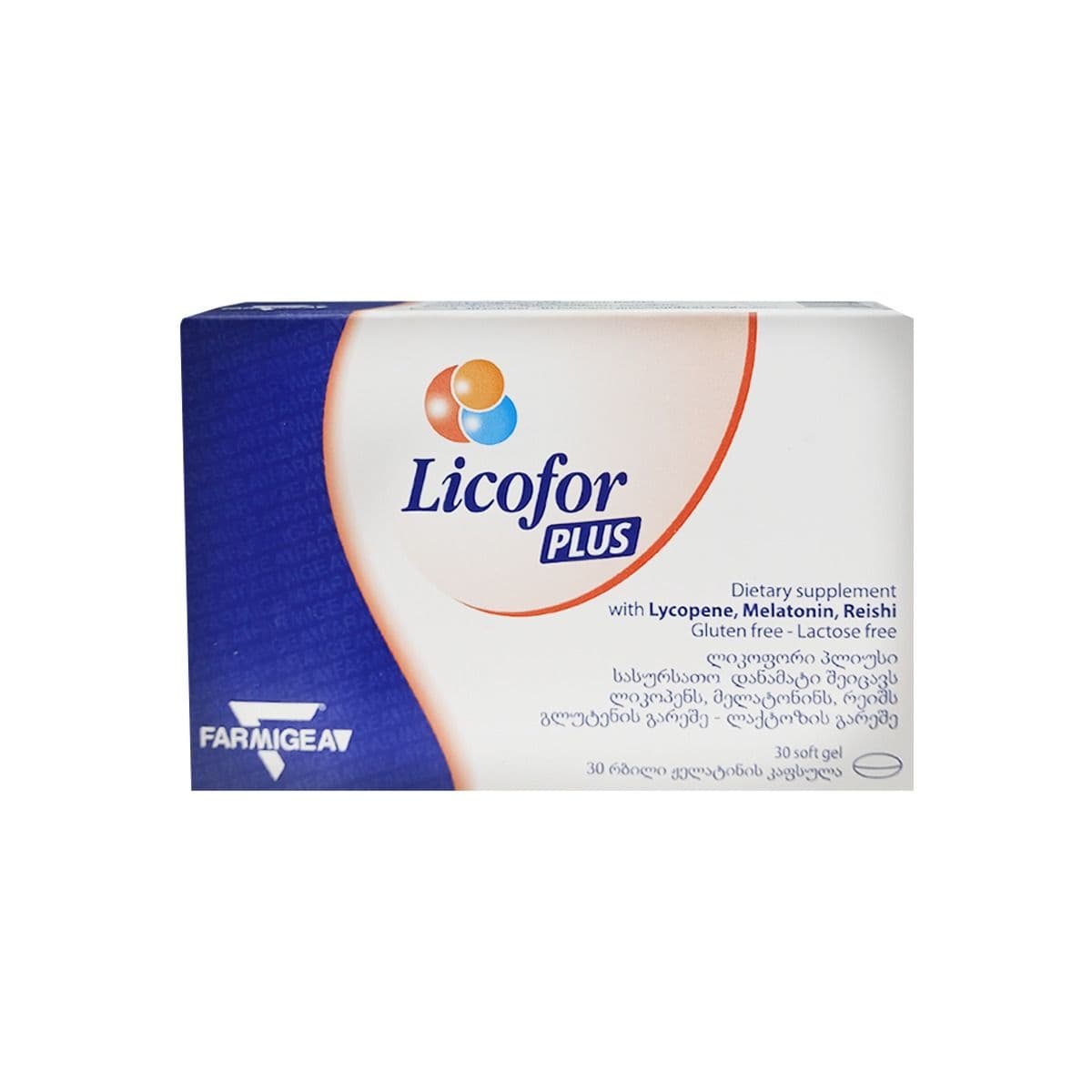 ლიკოფორი პლუსი - Licofor Plus 30 კაფსულა