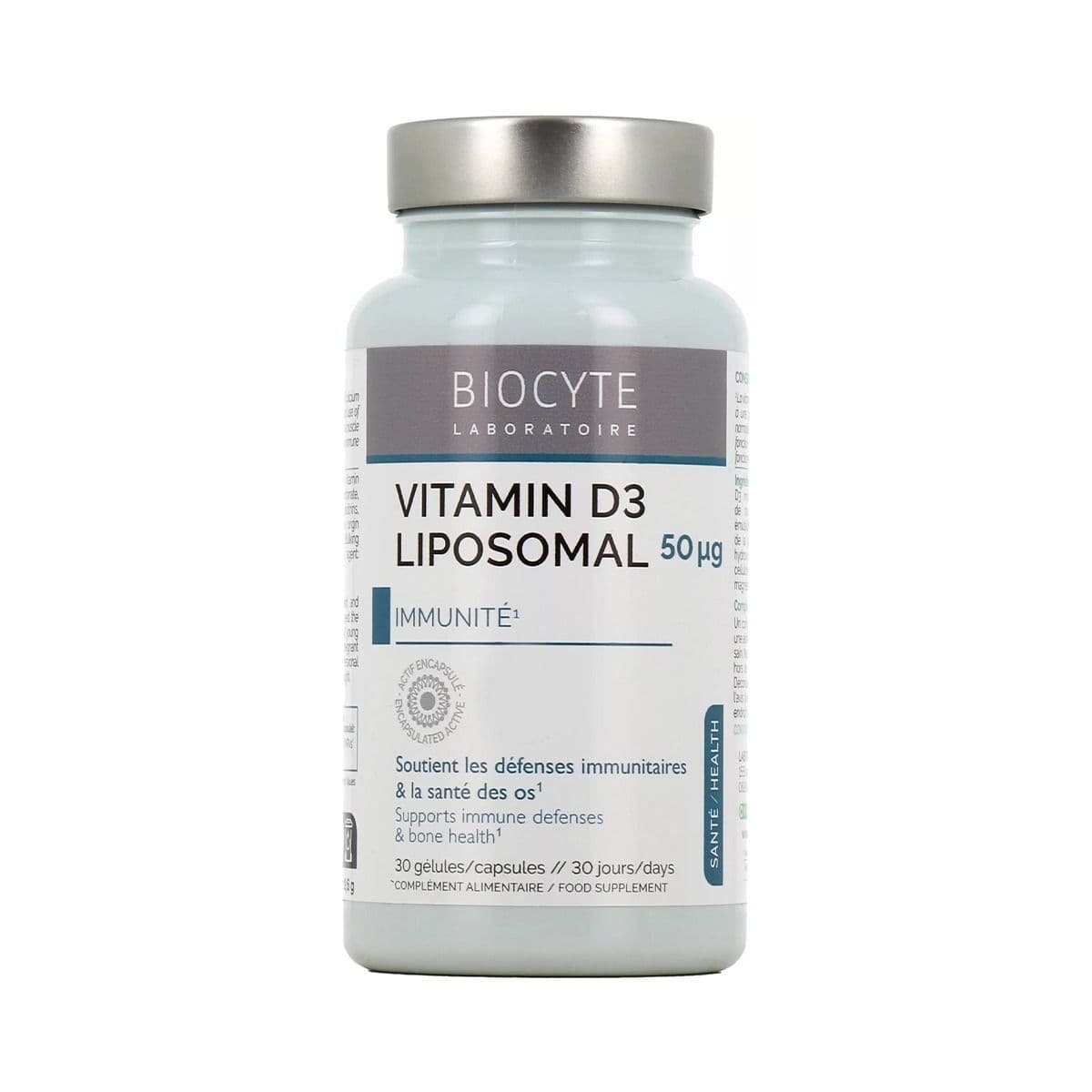 ბიოციტი ლიპოსომური D3 - Biocyte liposomal D3 2000სე 30 კაფსულა