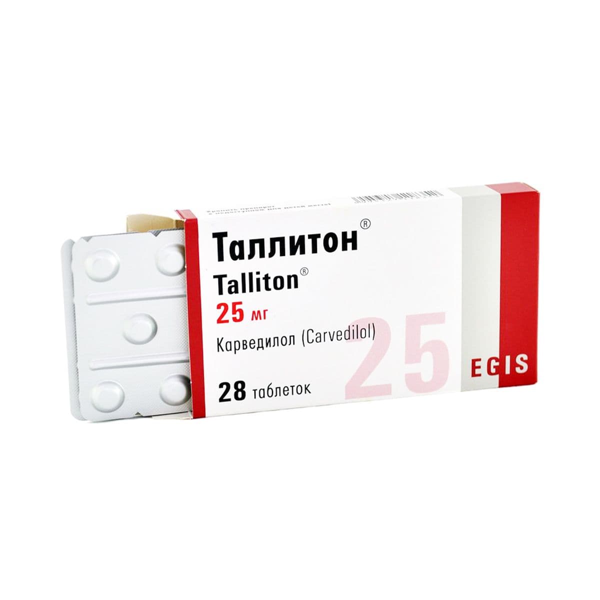 ტალიტონი - Talliton 25მგ 28ტაბლეტი