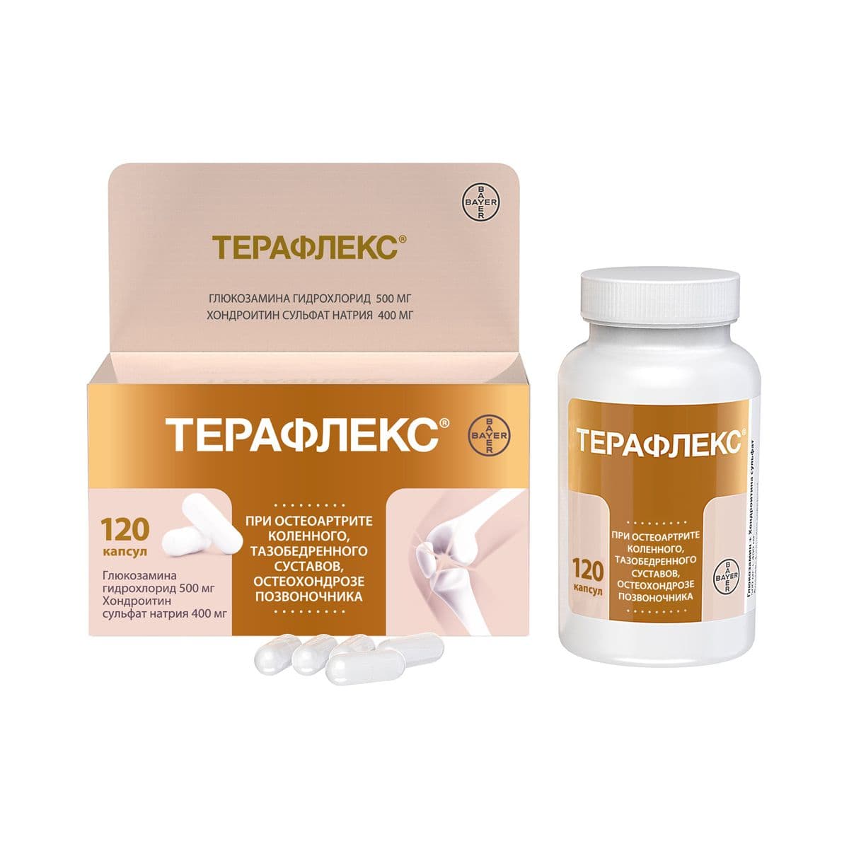 ტერაფლექსი - Teraflex 120 კაფსულა