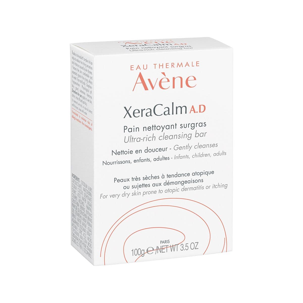 საპონი მყარი ქსერაკალმი 100 გ 8472 ავენი - Avene