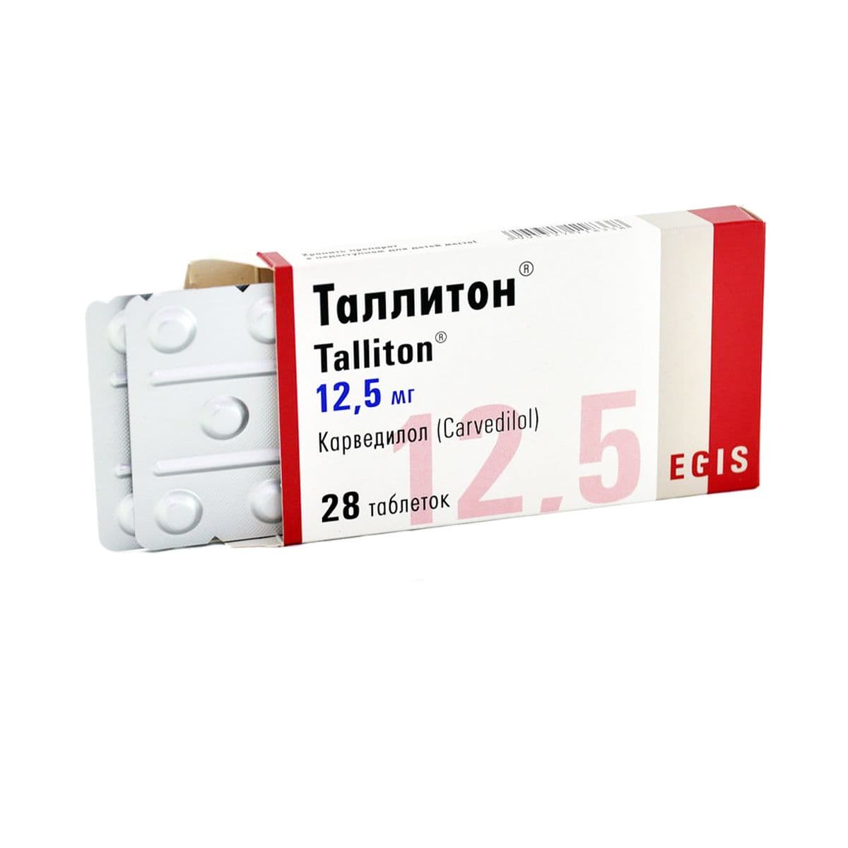 ტალიტონი - Talliton 12.5მგ 28 ტაბლეტი
