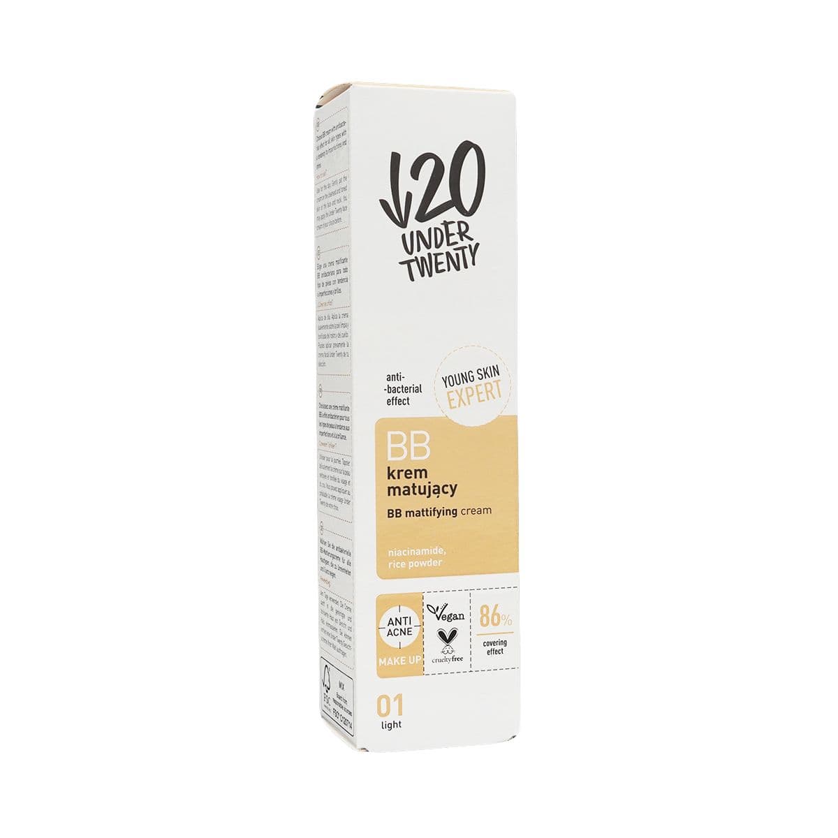 სახის BB კრემი 01 Light 1089 ლირენე - Lirene