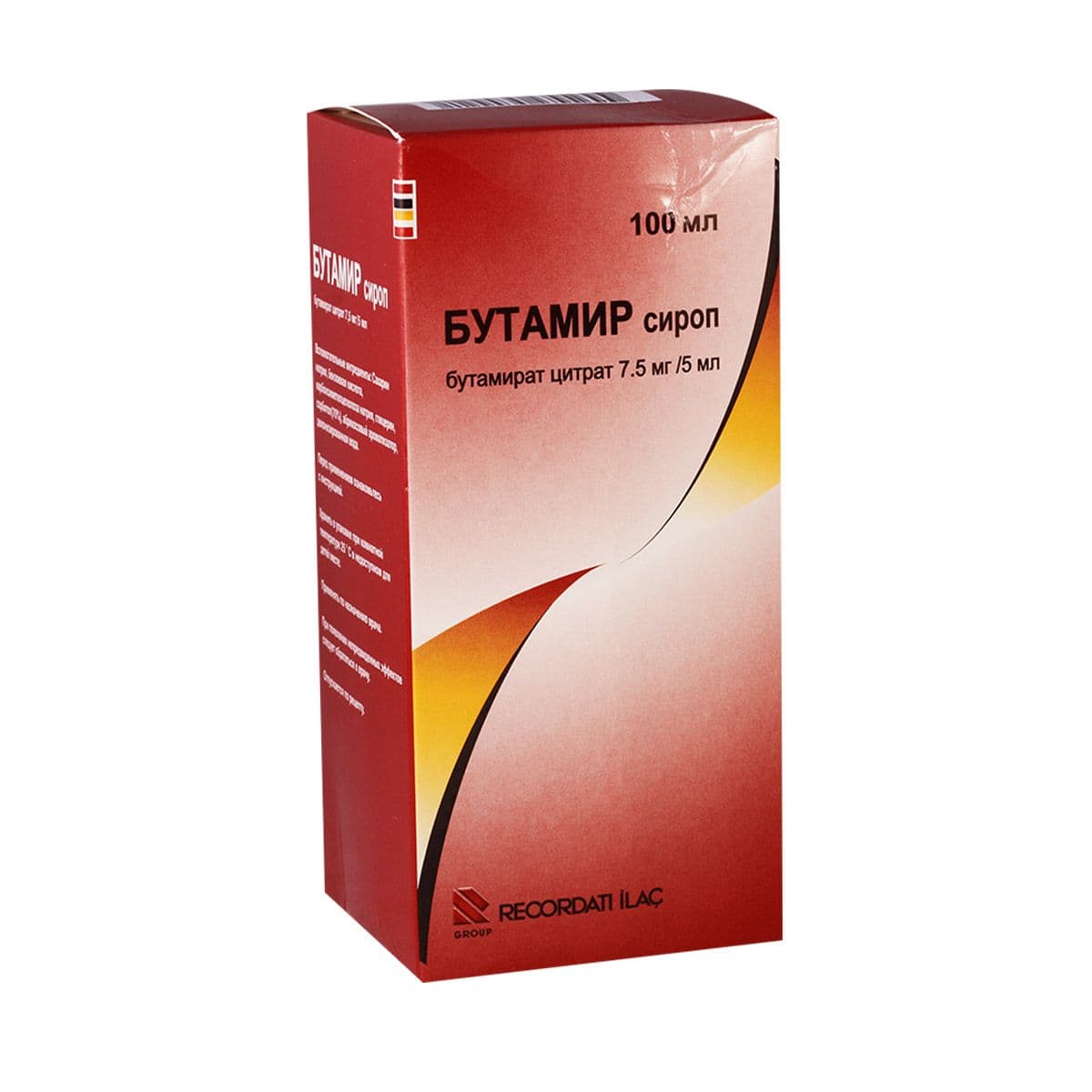 ბუტამირი - Butamir Syrup 7.5/5მლ. 100მლ. სიროფი
