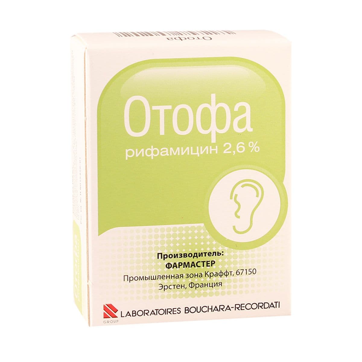 ოტოფა - Otofa 10მლ. ყურის წვეთები