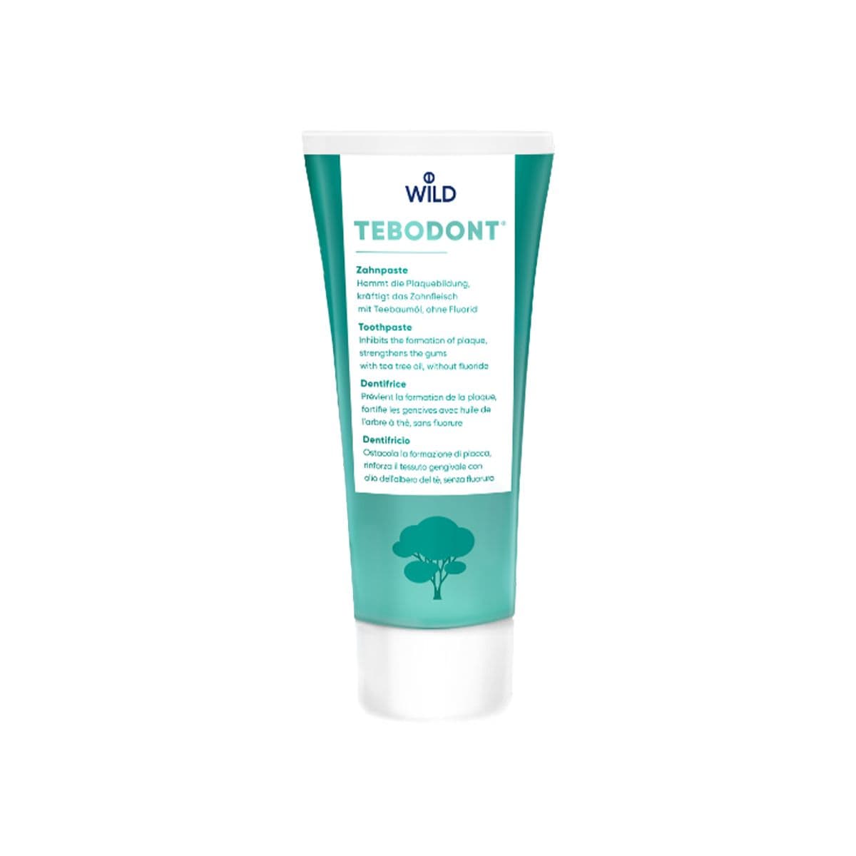 ტებოდონტი კბილის პასტა ფტორის გარეშე 75 მლ 1280 დოქტორ ვაილდი - Dr. Wild