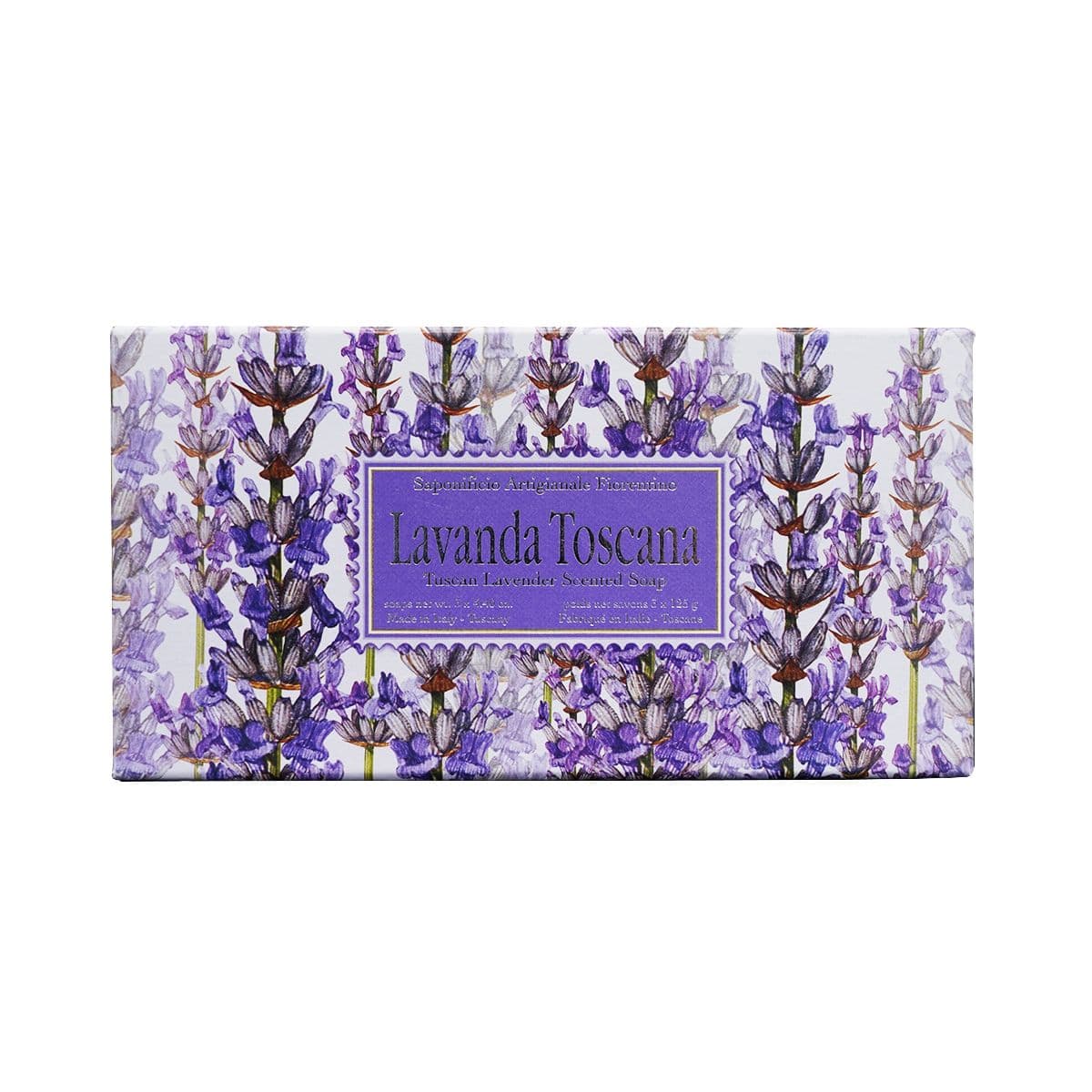 საპონი ლავანდა 125გ 3 ცალი 8167 ფიორენტინა - Fiorentino