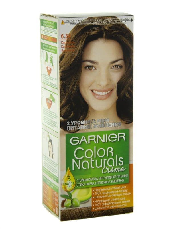 თმის საღებავი Color Natural N6.34 გარნიე - Garnier