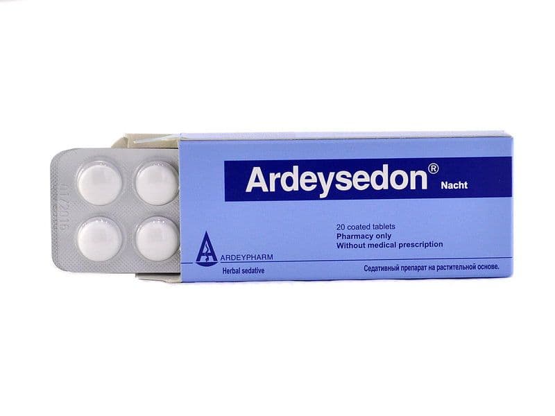 არდეისედონი - ARDEYSEDON 20 ტაბლეტი