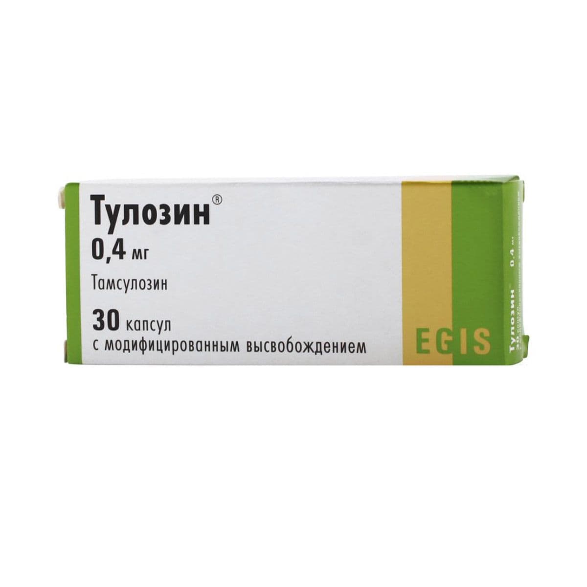 ტულოზინი - Tulosin 0.4მგ 30 კაფსულა