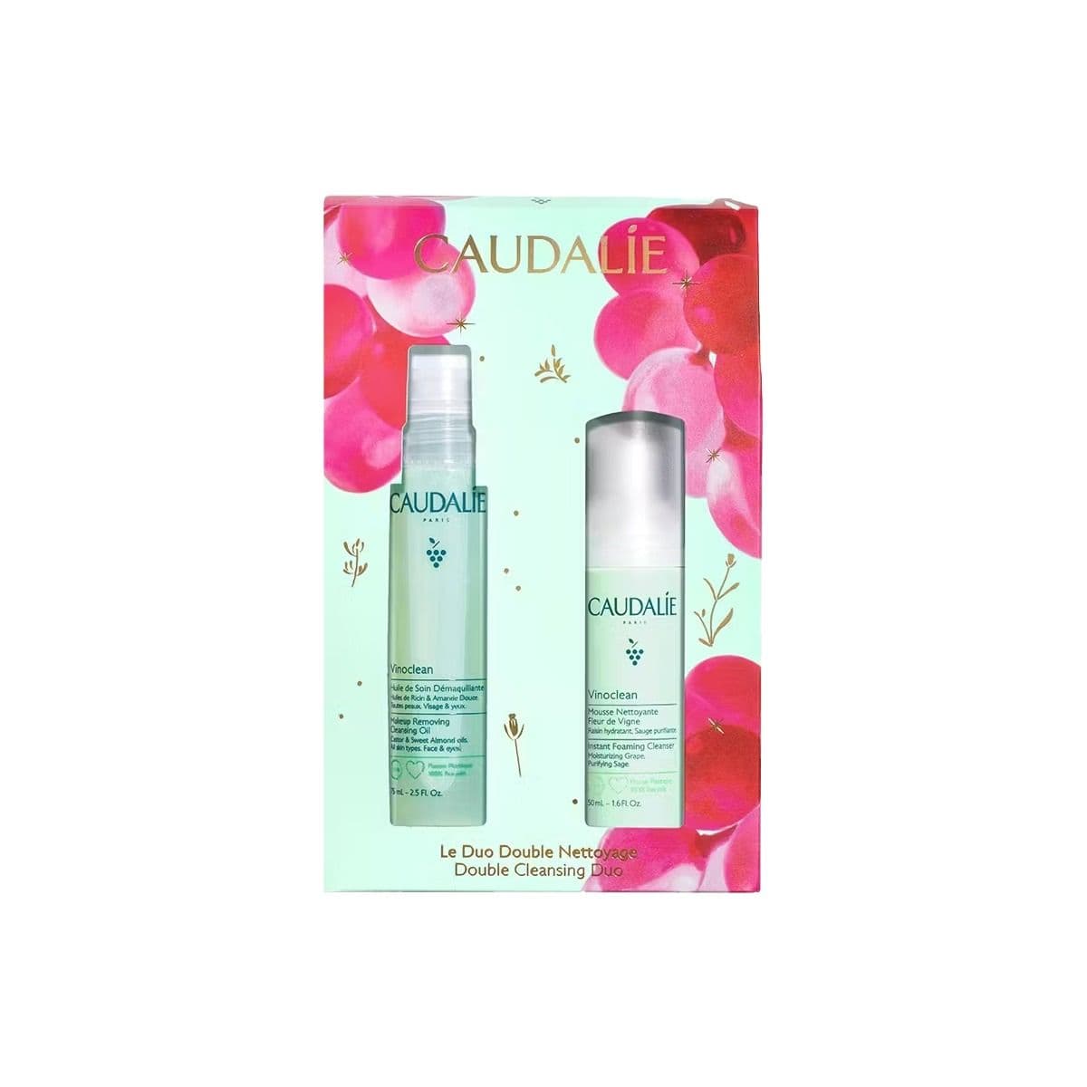 სასაჩუქრე ნაკრები Vinoclean Duo 2025 5254 კოდალი - Caudalie