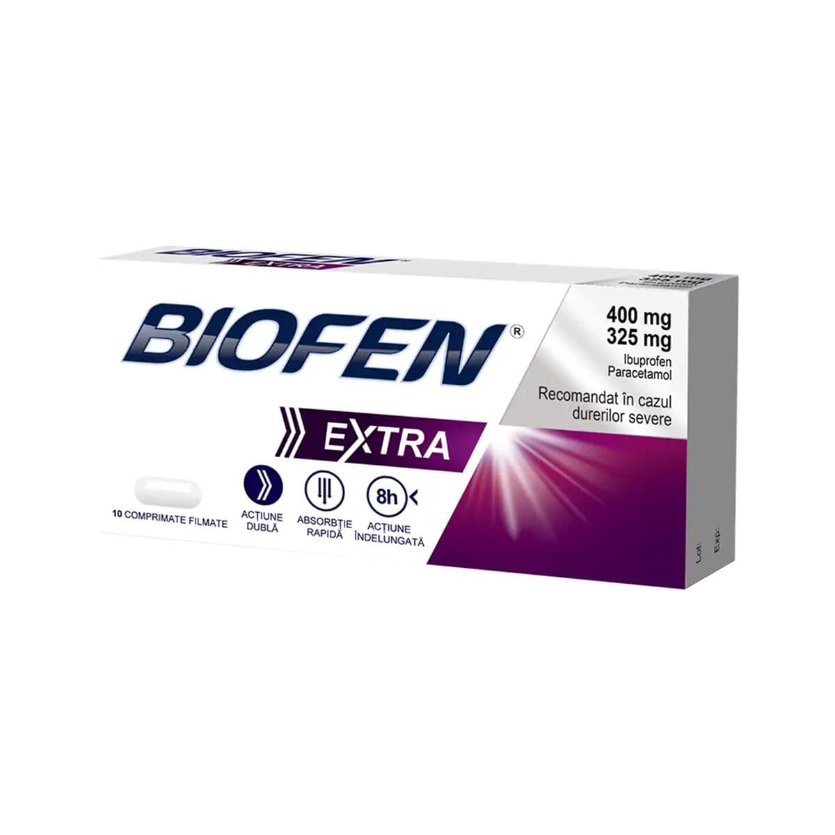 ბიოფენი - Biofen ექსტრა 10 ტაბლეტი