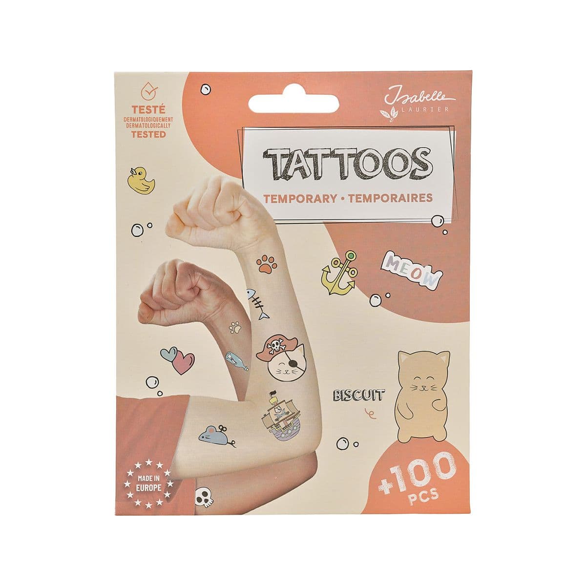 დროებითი ტატუ კატა 5805 იზაბელ ლაურიერი - Isabelle Laurier