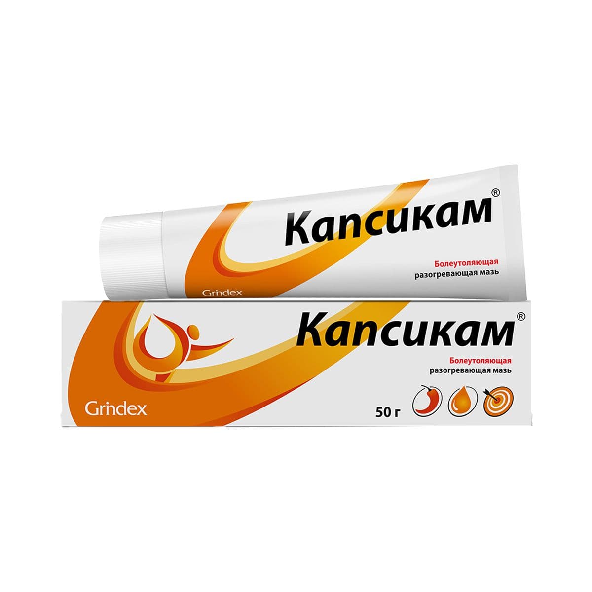 კაპსიკამის - Kapsikam მალამო ტუბი 50გ