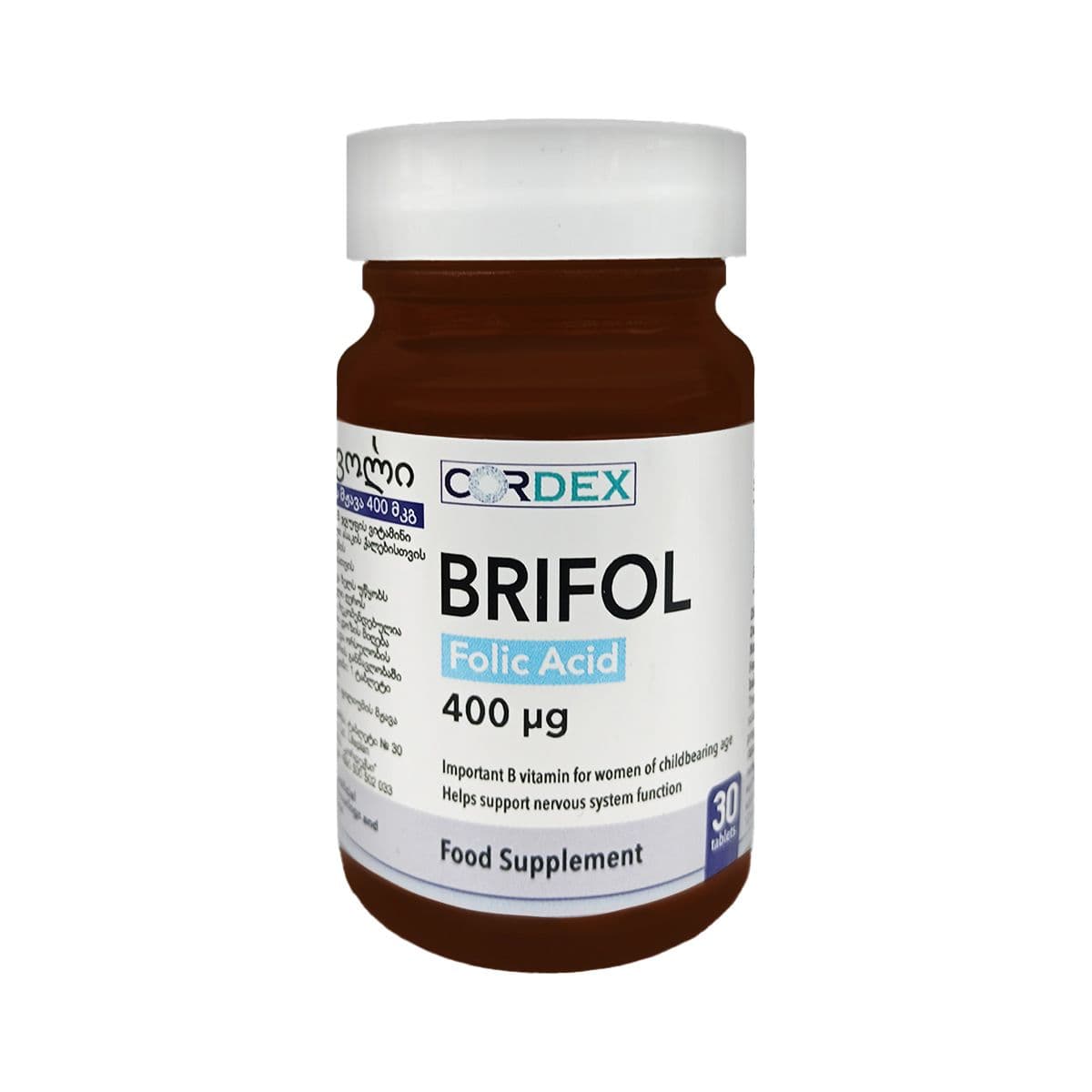 ბრიფოლი - Brifol 400მკგ 30 ტაბლეტი