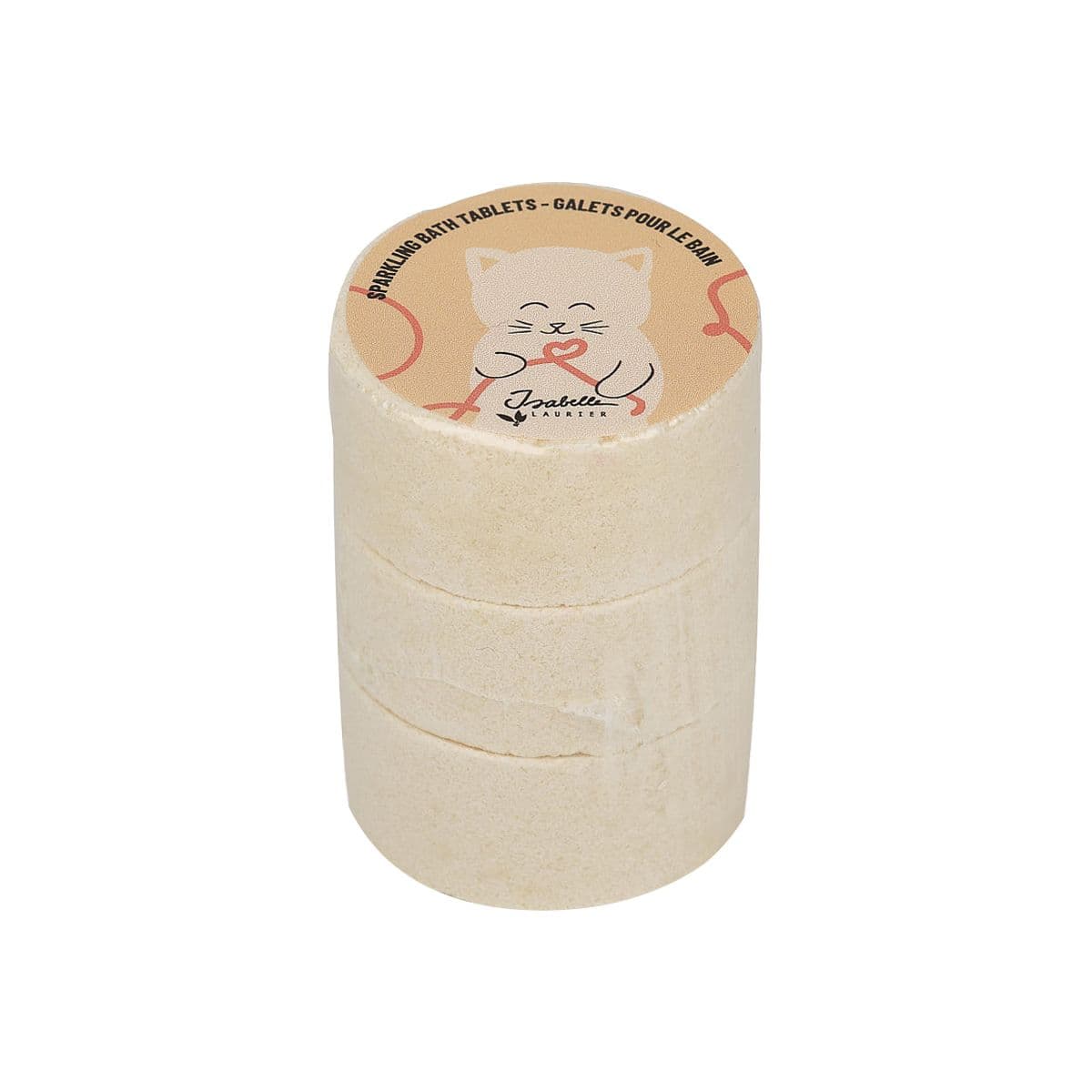 აბაზანის შუშხუნა ტაბლეტი კატა 75 გ 5553 იზაბელ ლაურიერი - Isabelle Laurier