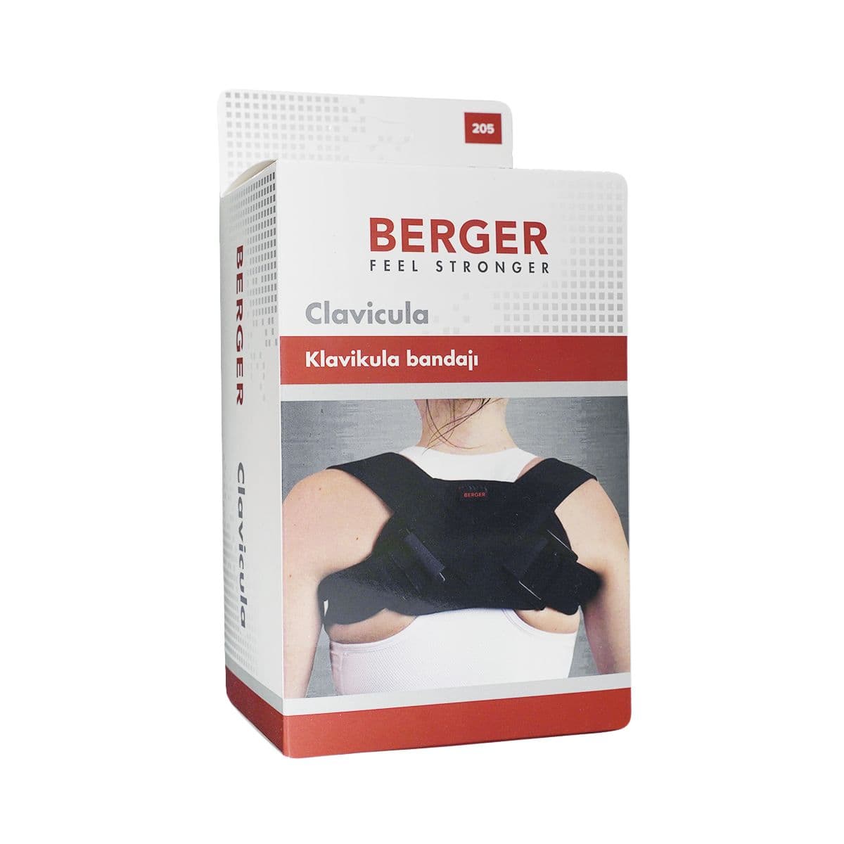 კორსეტი ზურგის და ლავიწის 205 ბერჟერი - Berger