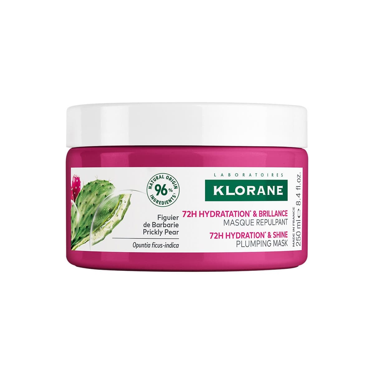 დამატენიანებელი ნიღაბი კაქტუსის 250 მლ 4832 კლორანი - Klorane