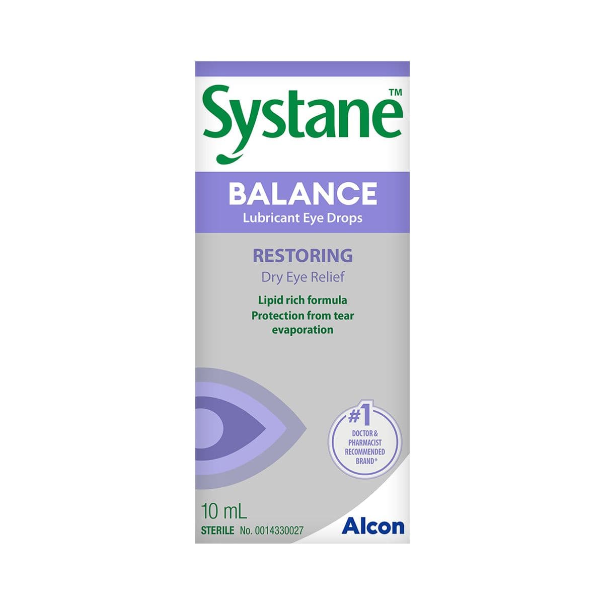 სისტეინი - Systane ბალანსი თვალის წვეთები 10მლ