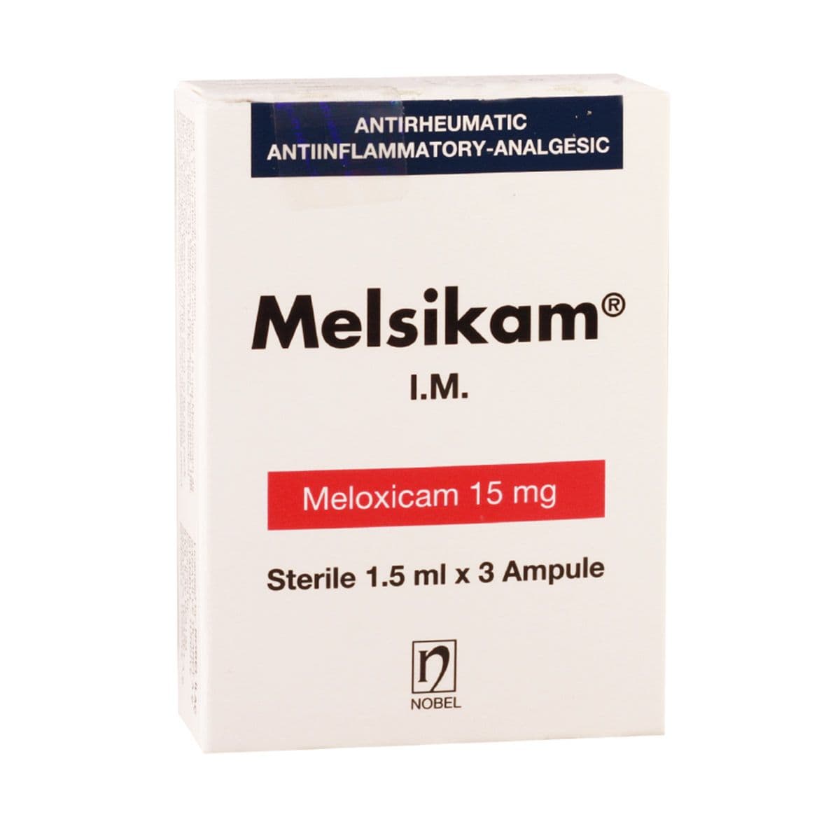მელსიკამი - Melsicam 15მგ/1.5მლ. 3 ამპულა