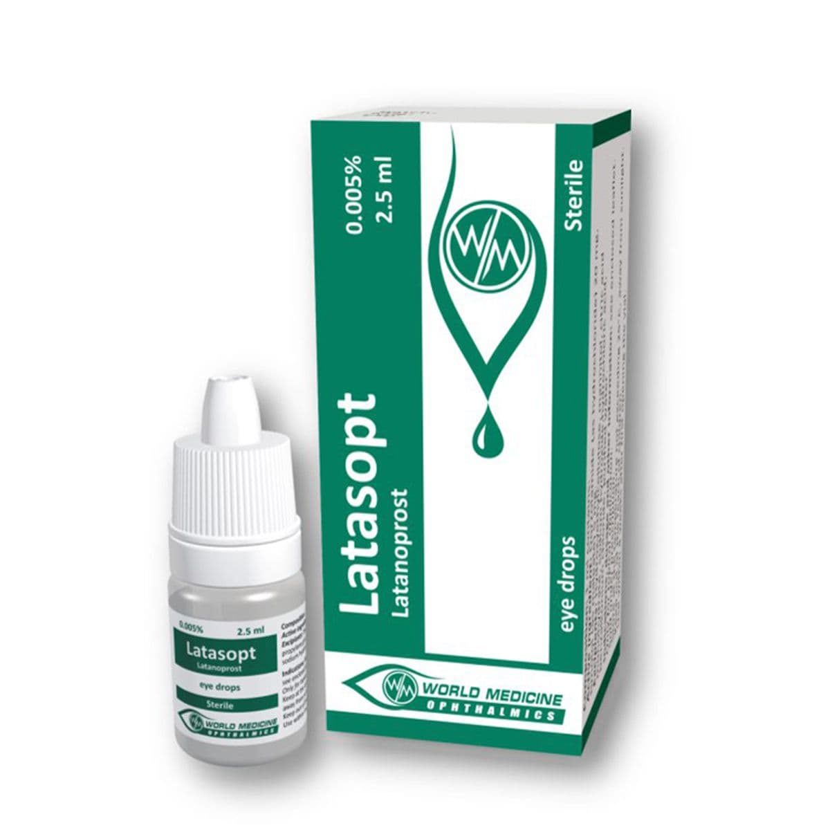 ლატასოპტი - Latasopt 0.005% 2.5მლ თვალის წვეთები