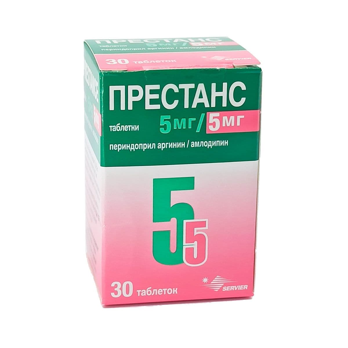 პრესტანსი - Prestance 5მგ/5მგ. 30 ტაბლეტი