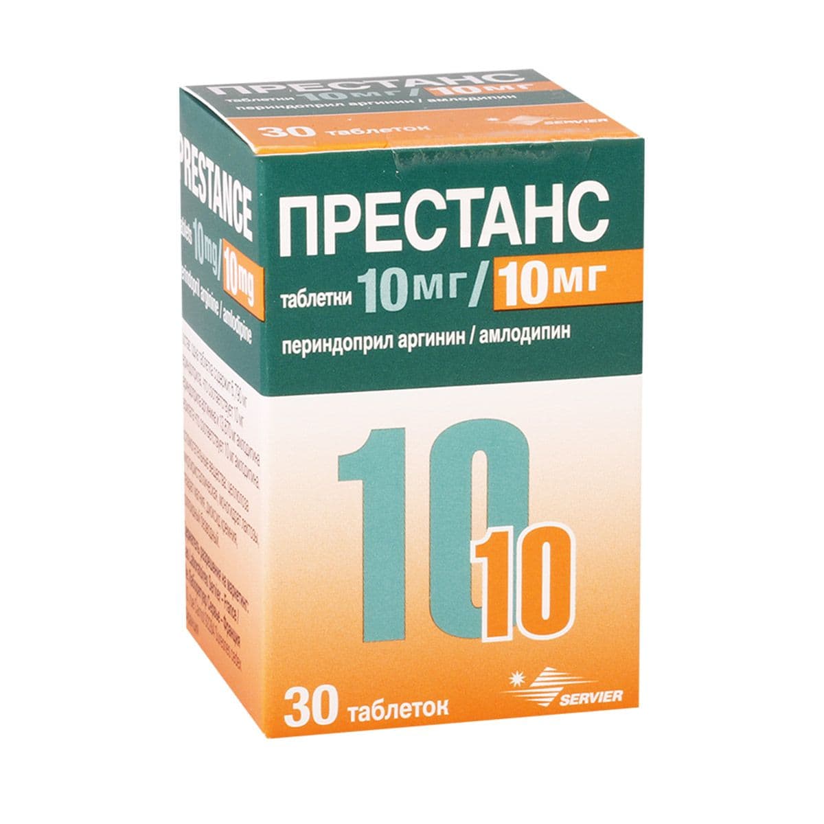 პრესტანსი 10მგ/10მგ 30 ტაბლეტი