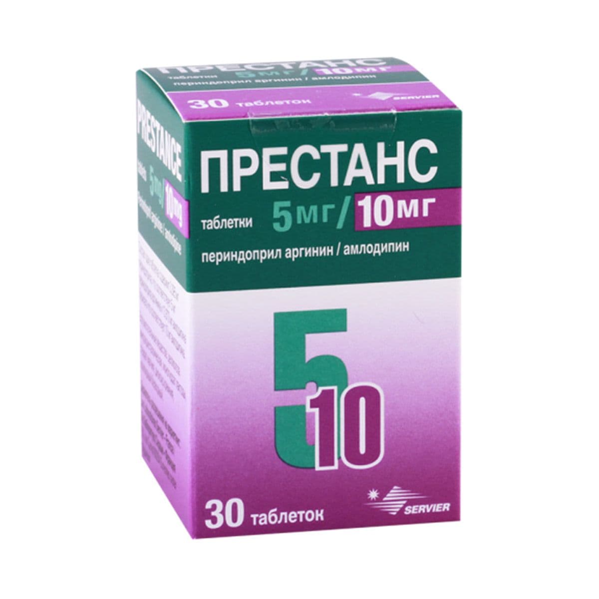 პრესტანსი 5მგ/10მგ. 30 ტაბლეტი