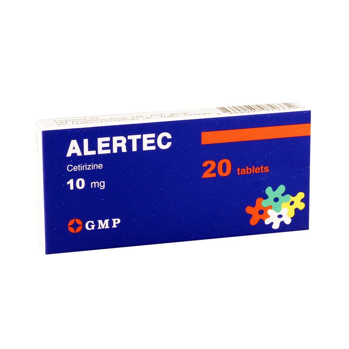 ალერტეკი - Allertek 10მგ 20 ტაბლეტი