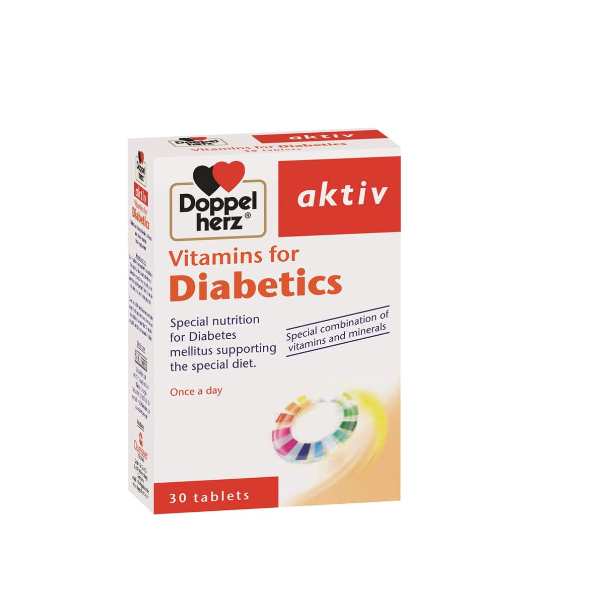 დიაბეტიკების ვიტამინები 30 ტაბლეტი დოპელჰერცი - Doppelherz