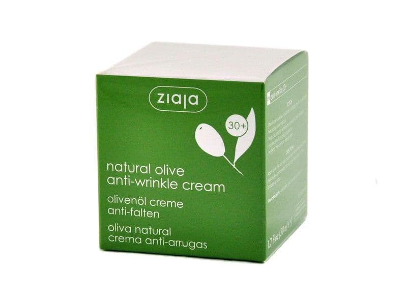 სახის კრემი ზეთისხილი ნაოჭების საწინააღმდეგო 30+ ზიაია - Ziaja