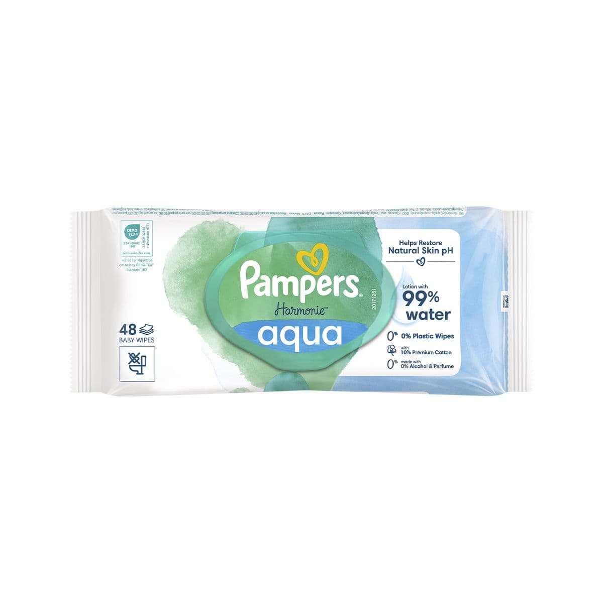 პამპერსი - Pampers სველი ხელსახოცი 48 ცალი 8563