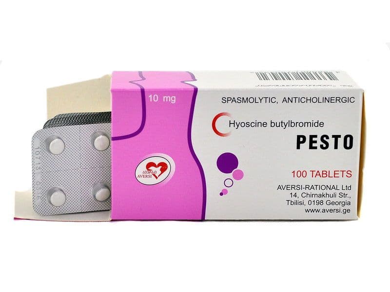 პესტო - Pesto 10მგ 100 ტაბლეტი