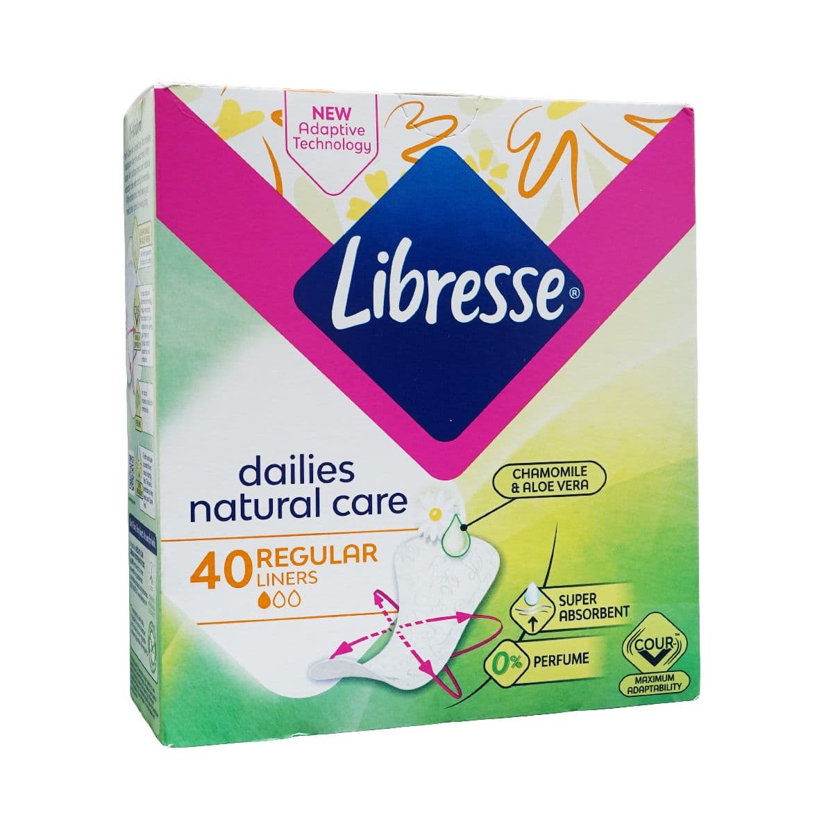ყოველდღიური ნატურალი 40 ცალი 6392 ლიბრესი - Libresse