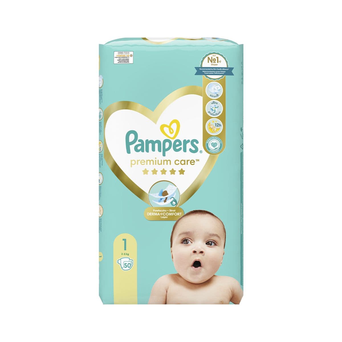 პამპერსი - Pampers პრემიუმი 2-5 კგ 50 ცალი 8035