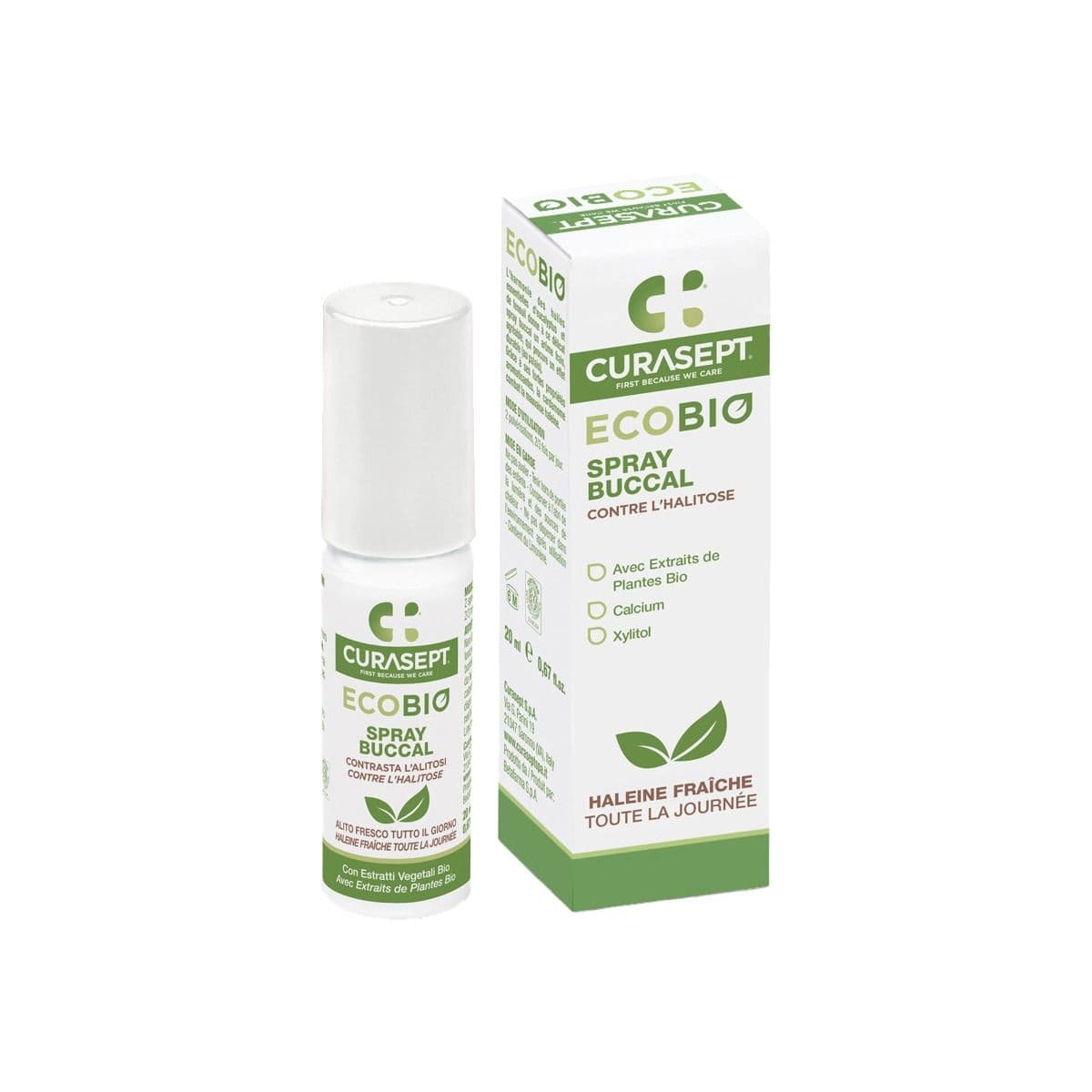 პირის ღრუს სპრეი ეკობიო 20 მლ 2148 კურასეპტი - Curasept
