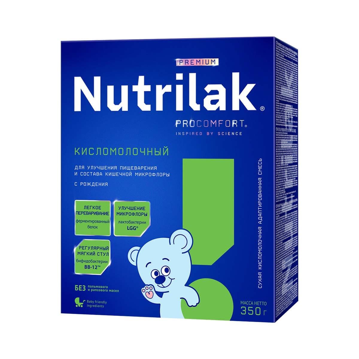 რძის ნაზავი რძემჟავა 350გ 8165 ნუტრილაკი - Nutrilak
