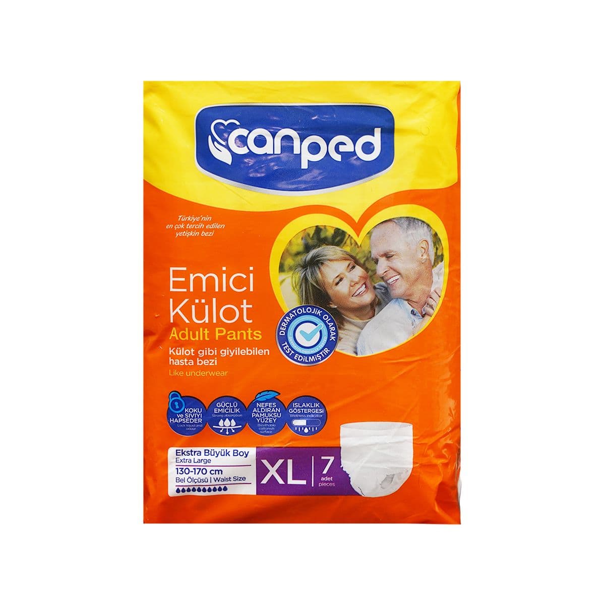 ტრუსი XL 7 ცალი 2242 ქანპედი - Canped