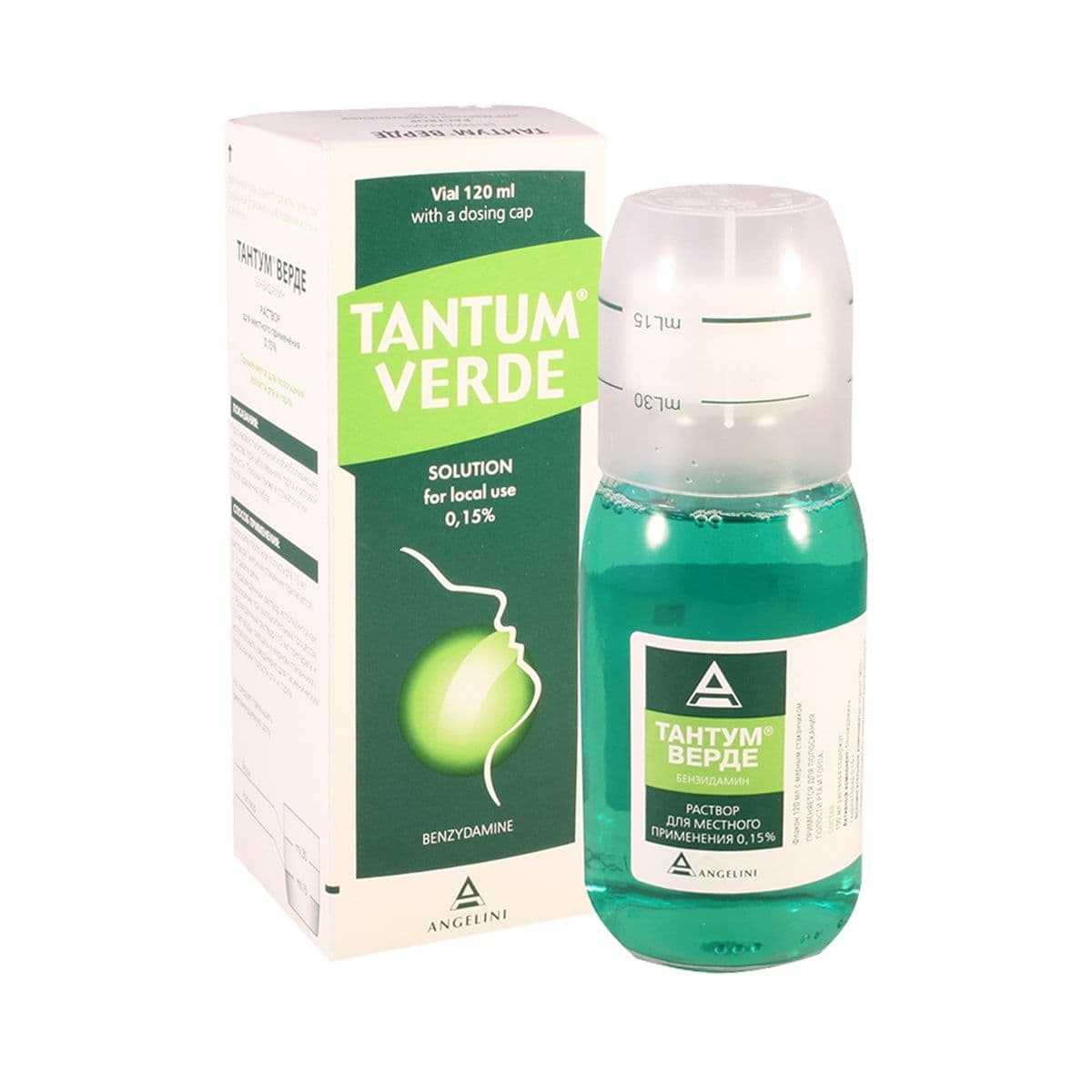 ტანტუმ ვერდე - Tantum Verde 120მლ. სითხე