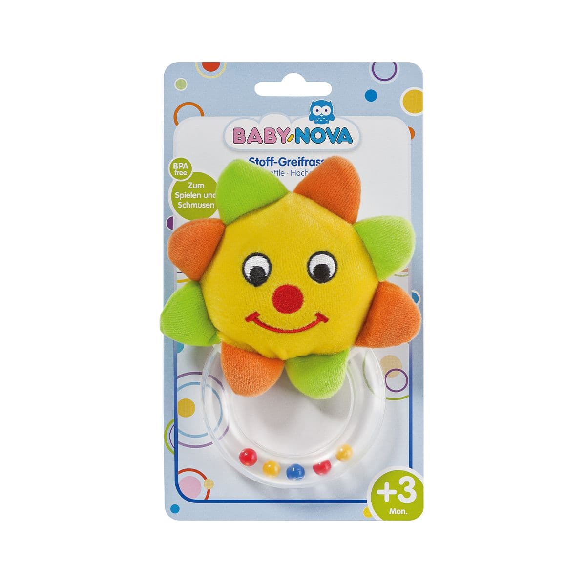 Baby Nova - ბეიბი ნოვა საჩხარუნო ნაჭრის მზე 31319