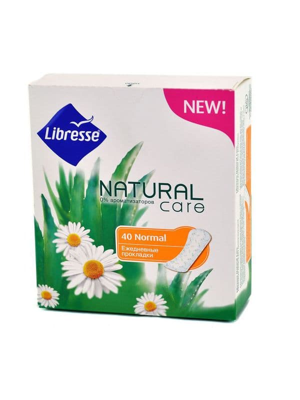 ყოველდღიური საფენი Natural Care 40 ცალი 3263 ლიბრესი - Libresse